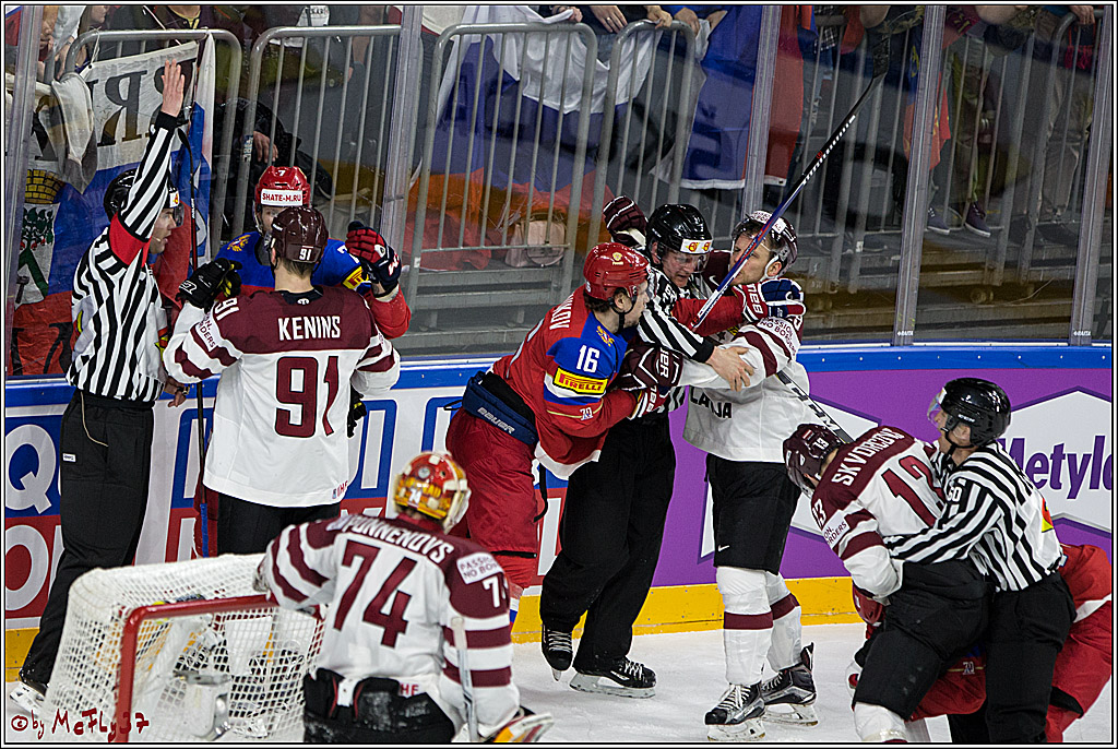 IIHF WM 2017, Russland - Lettland, 15.05.2017